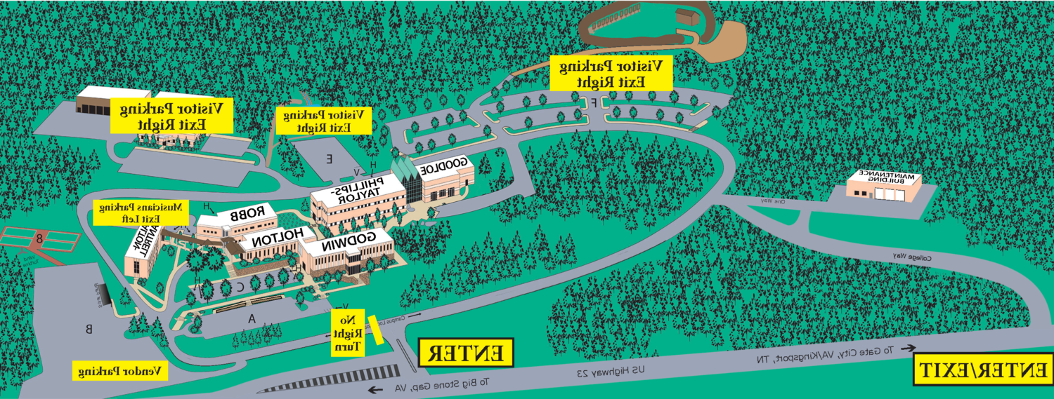 HCD campus map